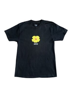 Obey Flower Graphic T-shirt